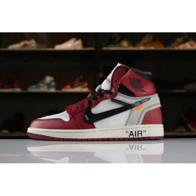 Nike Air Jordan 1 Retro High Og 10x Beyaz / Siyah Basketbol Ayakkabısı Türkiye - ZR4O10L5